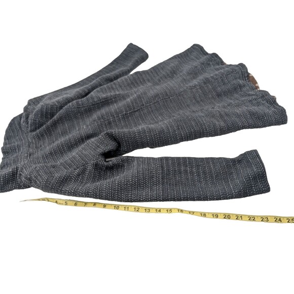 Avatar Vintage 90s Tweed Long Button Up Gray Peacoat Size JR's Extra Small - Picture 9 of 9